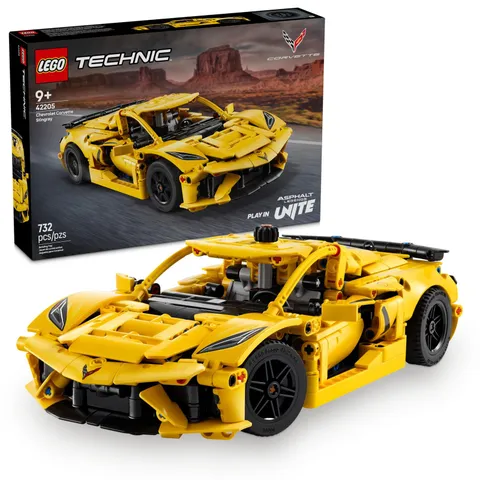 LEGO Technic Chevrolet Corvette Stingray Toy Car - Building Multicolor