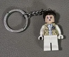 Princess Leia LEGO Star Wars Keychain Hoth Outfit 850997 RETIRED 2014