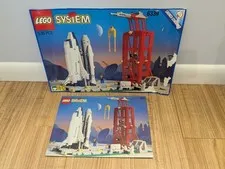 Lego System 6339 Shuttle Launch Pad - Instructions & Box Cover ONLY