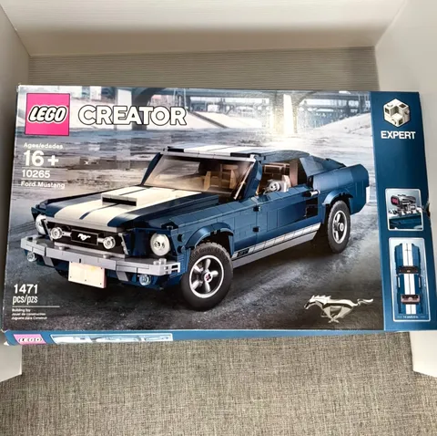 LEGO Creator Expert 10265 Ford Mustang Complete w/ Box Manual Parts Sorted