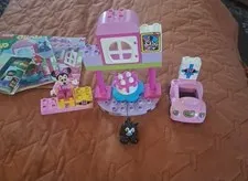 Lego Duplo Minnie's Birthday Party 10873 21 Pieces Preowned Ages 2-5
