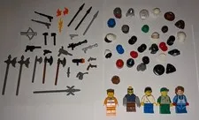 LEGO Minifigs, Weapons and Accessories Lot