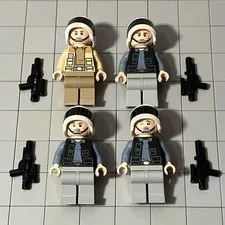 LEGO 3 Lot Star Wars Captain Antilles Rebel Fleet Troopers from set 75387 E9 55