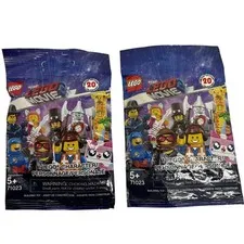 Lego The Movie Series 2 71023 Collectible Minifigure Bags Lot of 2 Opened #7 #15