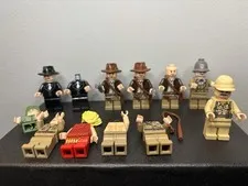 Lego Indiana Jones Minifigure Lot Henry Indiana Gangster Soldier