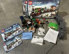 LEGO CREATOR: Winter Holiday Train (10254)-pre owned, partially built, open box