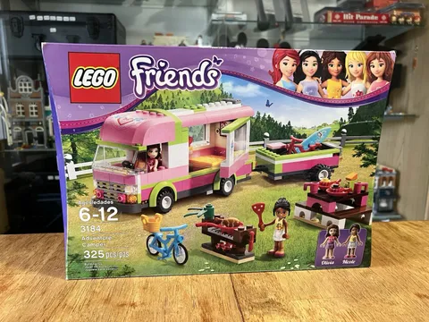 New Sealed LEGO 3184 Friends Adventure Camper Set 325pc Nicole Olivia Minifigure