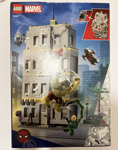 LEGO Marvel 76350 Spider-Man vs Hulk Epic Clash 534 pcs Complete Set 8+