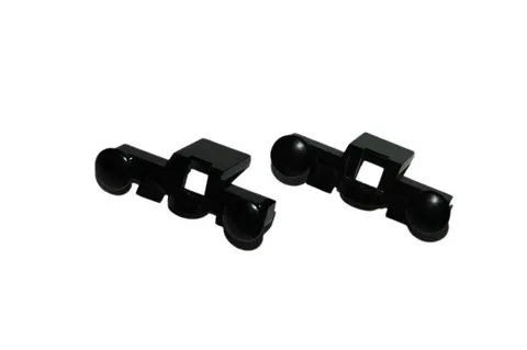 2 Lego® 9V RC TRAIN Railway Buffer WITHOUT MAGNET