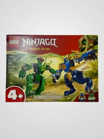 NEW LEGO Ninjago Dragons Rising Jay's Dragon Mech Fight 107 pieces 71853