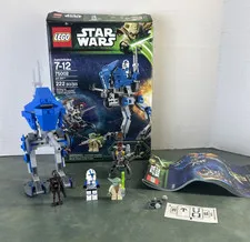 LEGO Star Wars 75002 AT-RT As Is 100 Complete Box Instructions Captain Rex Yoda