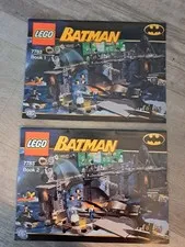 Lego Batman 7783 Instruction Books, 2 Books, Excellent Condition