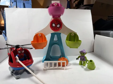 Spider-Man and Friends Funfair Adventure Lego Duplo 10963 Incomplete