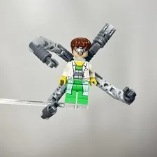 LEGO Super Heroes Doc Ock Dr. Octopus Minifigure - sh0110 - Set 76015