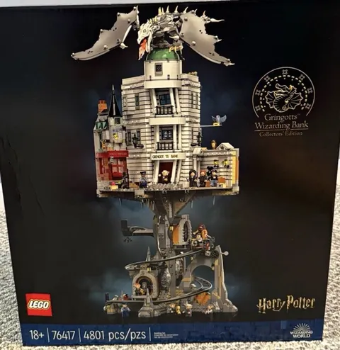 LEGO Harry Potter Gringotts Wizarding Bank Collector’s Edition 76417 4801 pcs