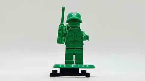 LEGO authentic Green Army Man Medic toy002 Toy Story Disney 7595