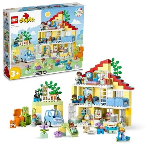 LEGO Duplo Town 3in1 Everyone's Home Toys Blocks 10994