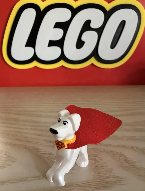 Lego Krypto the Superdog Minifigure With Cape
