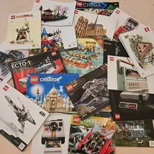 LEGO INSTRUCTION MANUAL Booklets only - YOU CHOOSE your Set -  NO BRICKS