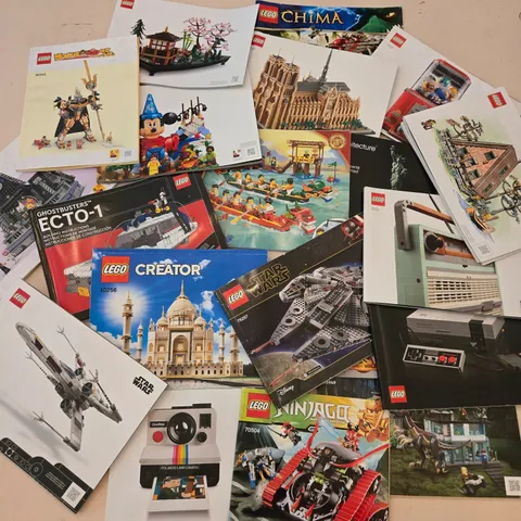 LEGO INSTRUCTION MANUAL Booklets only - YOU CHOOSE your Set -  NO BRICKS