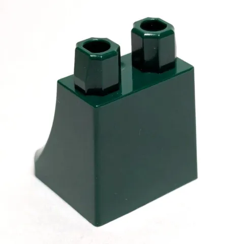 Lego - Minifigure Legs - Skirt / Dress, Dark Green