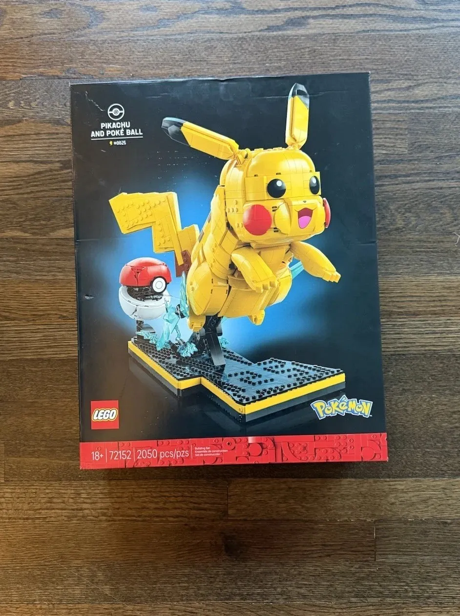 72152  -  LEGO Pokémon Pikachu and Poké Ball - Collectible Building Sets