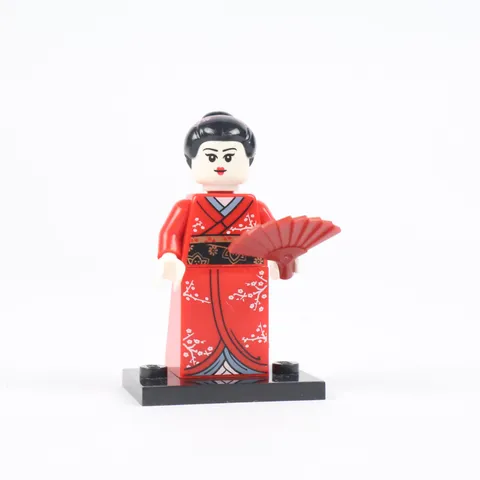 LEGO COL050 Kimono Girl Geisha Minifigure CMF Series 4 8804 2011 Retired Used