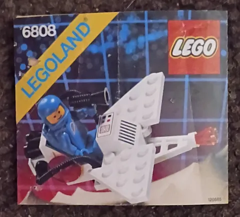 Lego 6808 Legoland Galaxy Trekkor INSTRUCTIONS ONLY Space 1987