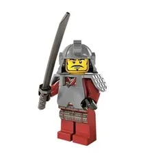 LEGO Series 3 Samurai Warrior (2011) MiniFigure Toy Figure