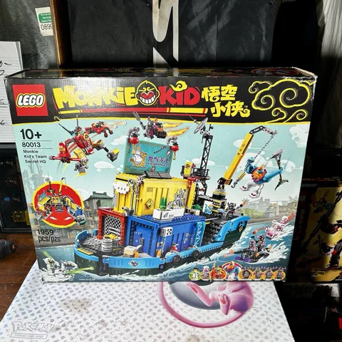 LEGO Monkie Kid Secret HQ 80013 New Sealed Retired Box Damage Read