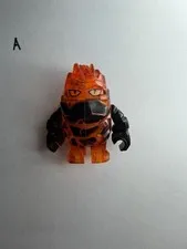 LEGO Power Miners Minifigure Rock Monster Firax Trans-Orange (Genuine)