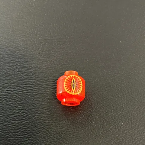 Lego Lord of the Rings Hobbit Eye of Sauron Pattern Minifigure Head