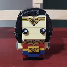 LEGO BrickHeadz Wonder Woman Figure, BRICKHEADZ Theme, Multicolor Plastic