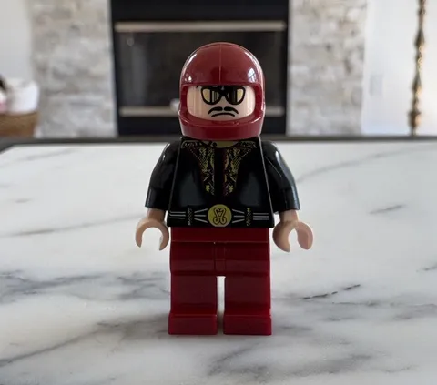 LEGO Snake Oiler Minifigure 8158 sr002 Speed Racer CMF Lot Rare Retired Vintage 