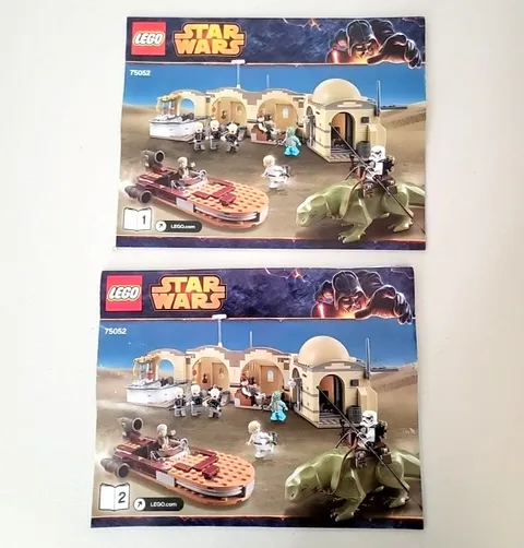 LEGO Instruction Manual 75052 Star Wars Ep 4/5/6 Mos Eisley Cantina 1-2 Only