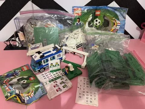 LEGO Soccer Lot 3 Complete Sets Championship Challenge Football 3409 3411 3403