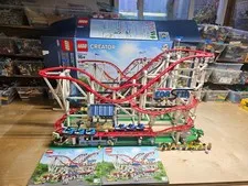 LEGO CREATOR Expert Roller Coaster 10261 Used Retired 4124 Pieces 100% complete
