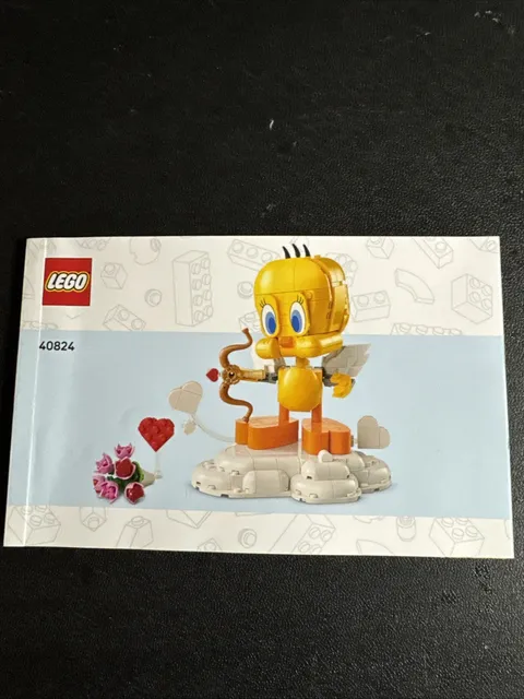 Lego 40824 Looney Tunes Sweetheart Tweety Bird Instruction Manual Only