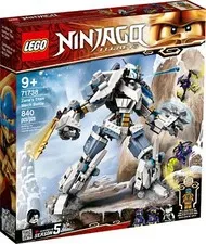 LEGO NINJAGO Legacy Zane's Titan Mech Battle 840-Pieces Lego Set (71738)