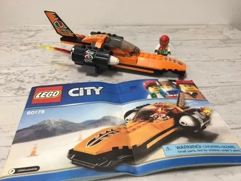 LEGO City 60178 Speed Record Car Racing 2018 RETIRED With manual