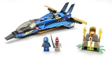 LEGO NINJAGO: Jay's Storm Fighter (9442) Complete w/Instructions, No Box