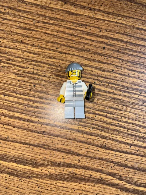 Lego City Jail Prisoner Minifigure