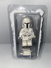 New LEGO STAR WARS White Boba Fett Minifigure sw0631