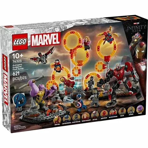 LEGO Marvel Avengers: Endgame Final Battle 76323 621pcs Infinity Saga DAMAGE BOX