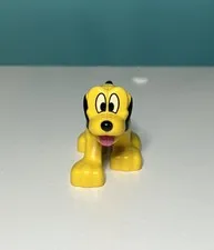 Lego Duplo Disney Pluto Yellow Dog Figure Retired