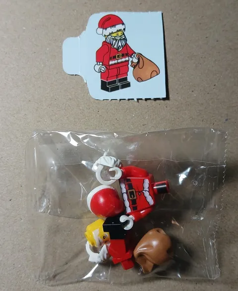 LEGO City 60475 Santa Claus Christmas Advent Calendar Pieces - Sealed