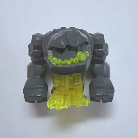 Rare Lego Vintage 2009 Power Miners Geolix Monster/Big Figure