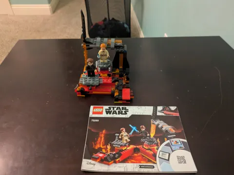 LEGO Star Wars Duel on Mustafar 75269 208pc Complete Set w/ Instructions