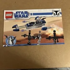 LEGO Star Wars 8015 Instruction Manual Replacement Booklet INSTRUCTIONS ONLY