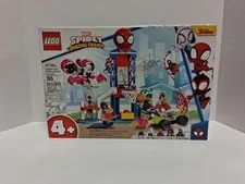 Lego 10784 Marvel Spidey And His Amazing Friends Spider-Man Webquarters Hangout